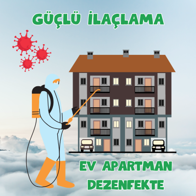 Ev Apartman Dezenfekte