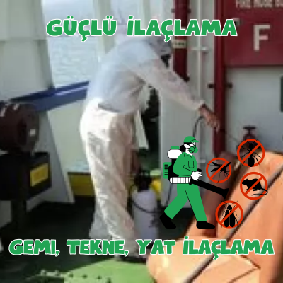 Gemi, Tekne, Yat İlaçlama