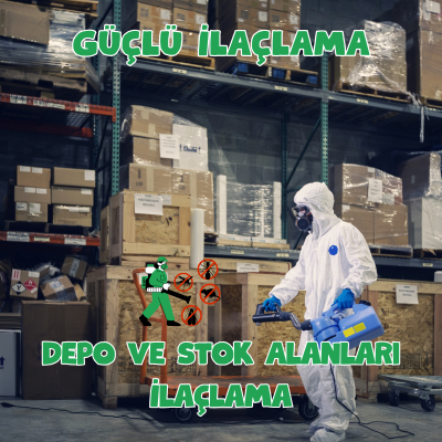   Depo ve Stok Alanları İlaçlama 0542 188 45 42