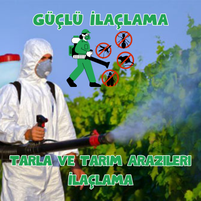 Tarla ve Tarım Arazileri İlaçlama